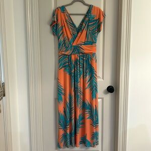 Women’s Iman floral dress (Large petite)